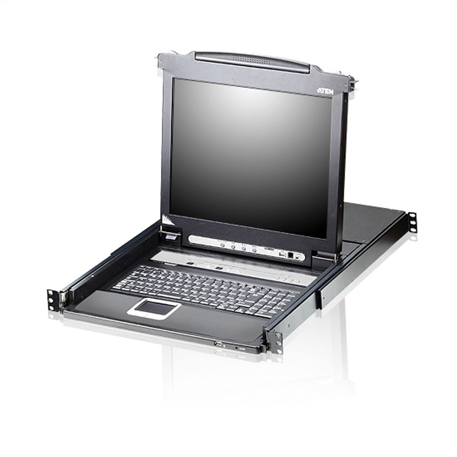 ATEN CL5716N LCD KVM Sw,USB-PS/2, VGA, FR-Layout