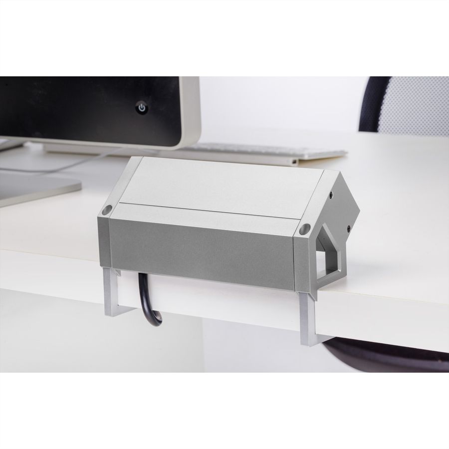 BACHMANN DESK2 3x Schutzkontakt GST18 Inox