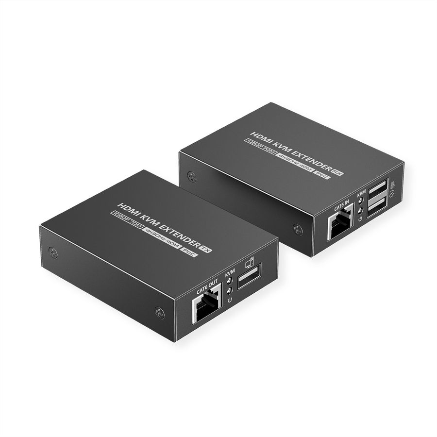 VALUE KVM Verlängerung über Cat.6/6A, HDMI 4K30, max. 40m