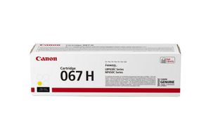 Canon 067H Tonerkartusche 1 Stück(e) Original Gelb