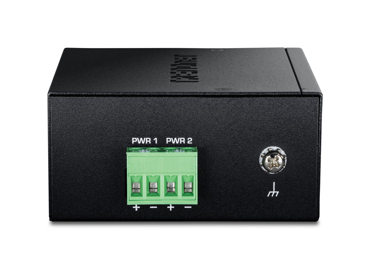 TRENDnet TI-ELC80 8-Port Ethernet Mini Switch Industrial DIN-Rail