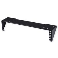 VALUE 19-Zoll-Wand-/Untertischhalterung, 2 HE, schwarz