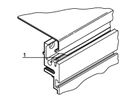 SCHROFF EMV-Seitenwanddichtung - HF-DICHTSCHNUR DRM=2,4 2,1MT