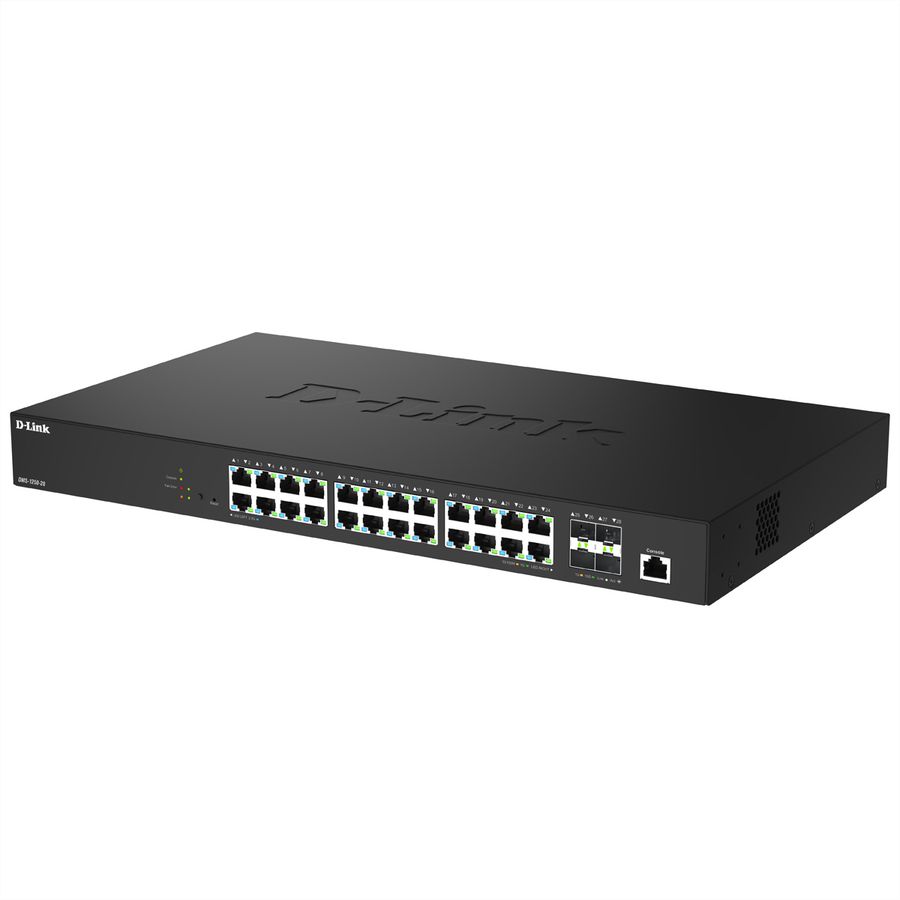 D-Link DMS-1250-28/E 28-Port Switch Multi-Gigabit Smart Managed
