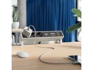 BACHMANN DESK2 3x Schutzkontakt 2x ABD GST18, weiß