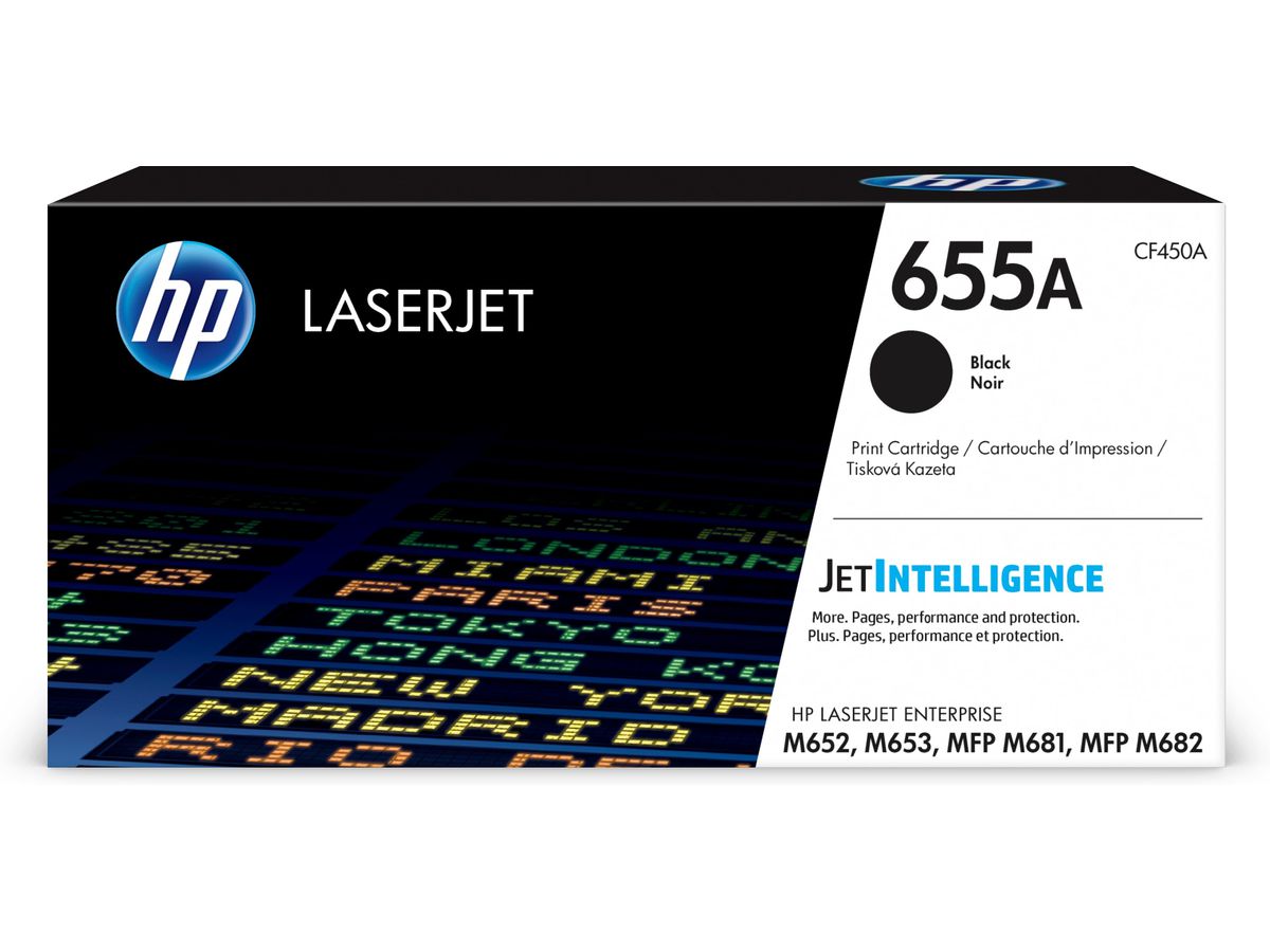 HP 655A Schwarz Original LaserJet Tonerkartusche