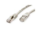 VALUE Patchkabel Kat.6 (Class E) S/FTP (PiMF), LSOH, grau, 10 m