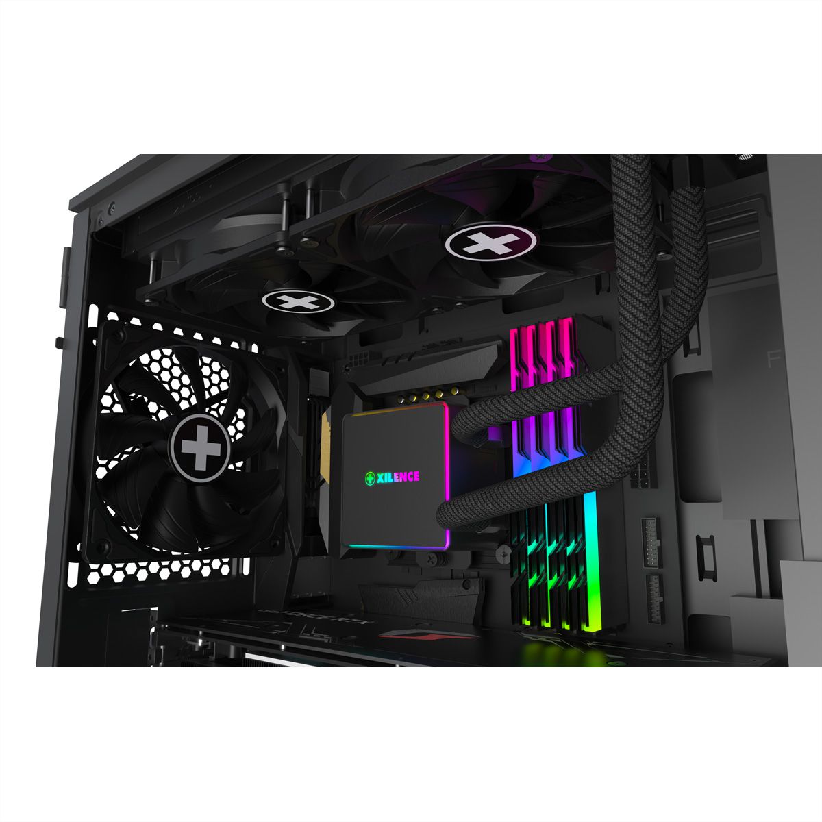 Xilence LQ240PRO AMD und Intel AiO 240mm Wasserkühlung, PWM, FDB, 300W TDP