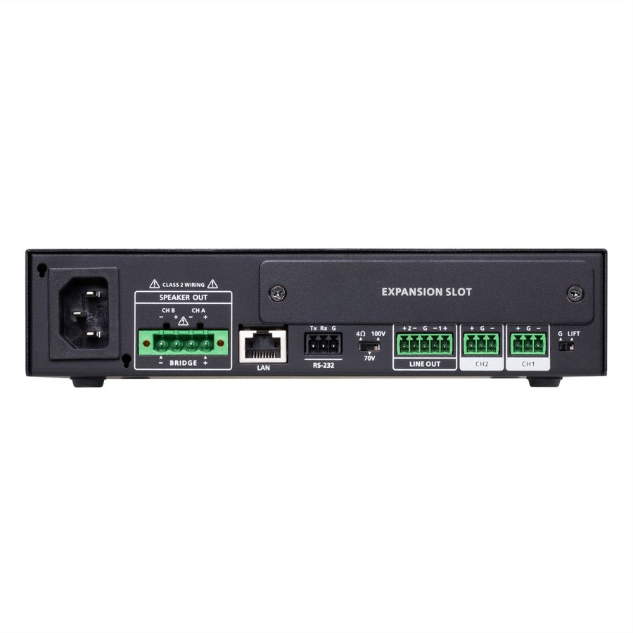 ATEN AP206 2 x 60W Leistungsverstärker mit DSP