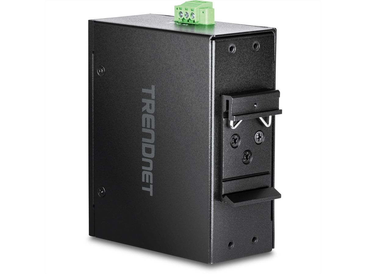 TRENDnet TI-ELC80 8-Port Ethernet Mini Switch Industrial DIN-Rail