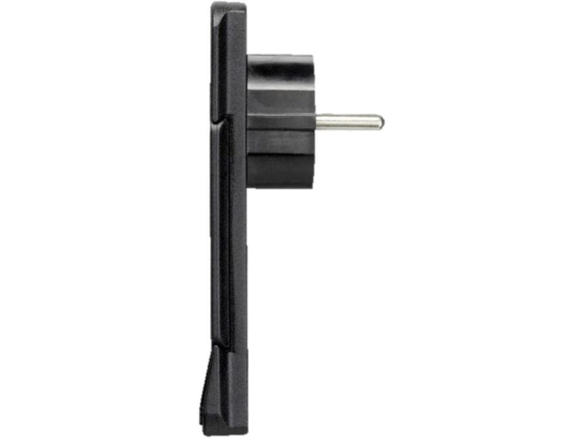 BACHMANN SMART PLUG Schutzkontakt Montagestecker, schwarz