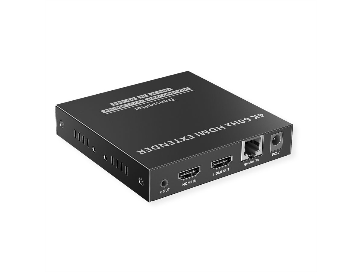 VALUE HDMI-Verlängerung über IP, IPCOLOR, 4K60Hz, 120 m