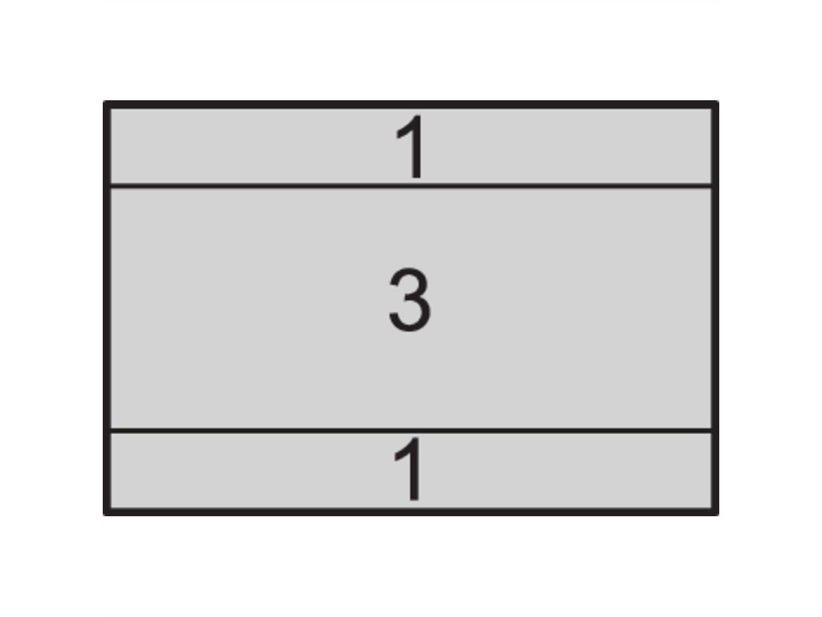 SCHROFF ratiopacPRO Gehäuse - RATIOP.PRO WI 5HE 84TE 435T