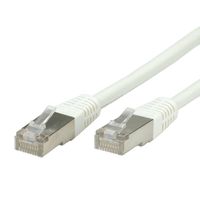VALUE Patchkabel Cat.6 (Class E) S/FTP (PiMF), weiß, 10 m
