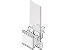 SCHROFF Aushebegriff in Trapezform, Typ 2 - TRAPEZGRIFF LP RAL7035 10STK
