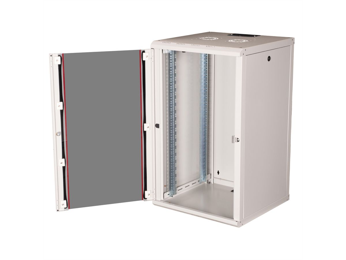 ROLINE 19-Zoll Wandgehäuse Pro 20 HE, 600x600 BxT grau