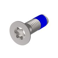 SCHROFF Senkkopfschrauben Torx M4x14mm, 100Stück