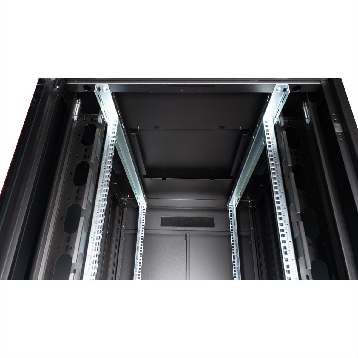 ROLINE 19-Zoll Netzwerkschrank Pro 47 HE, 600x800 BxT Glastür schwarz