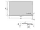 SCHROFF Leiterplattenabdeckung - LP-ABDECKUNG 3HE PSU SCHWARZ