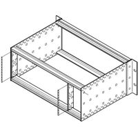 SCHROFF EMC-Schirmmaterial Busplatine - TRAEGERL. F BPL 3HE SNCF