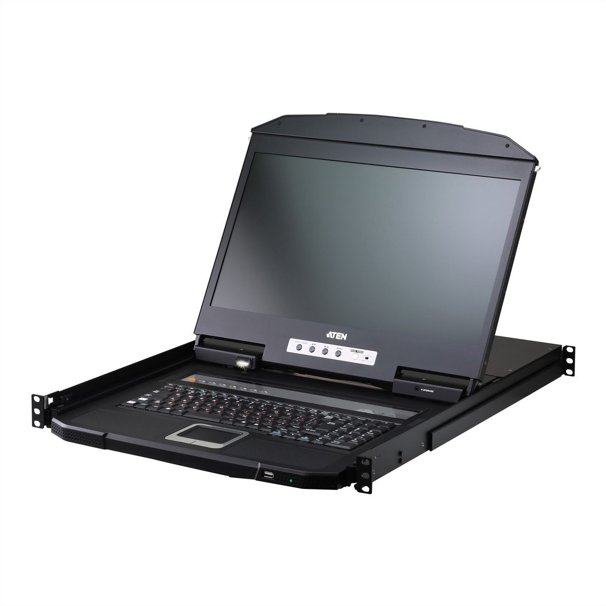 ATEN CL3708iNW Konsole CH WideSreen FHD über IP Switch 8 Port USB HDMI, CH-Layout