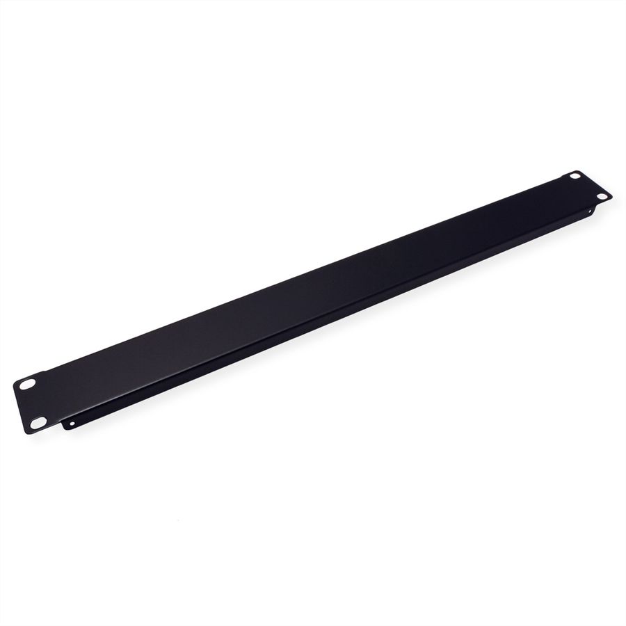 VALUE 19-Zoll-Blindplatte 1 HE, schwarz
