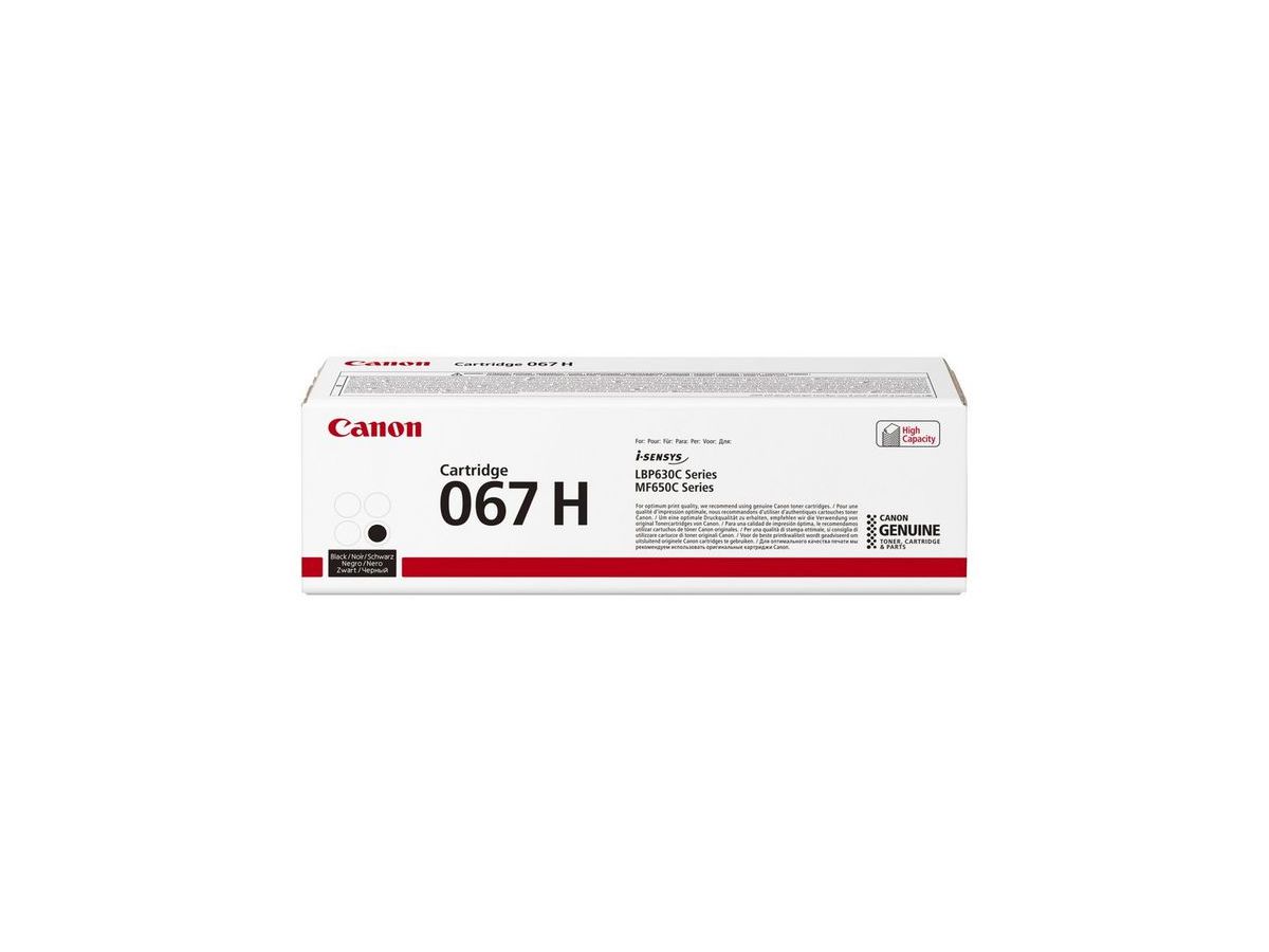 Canon 067H Tonerkartusche 1 Stück(e) Original Schwarz