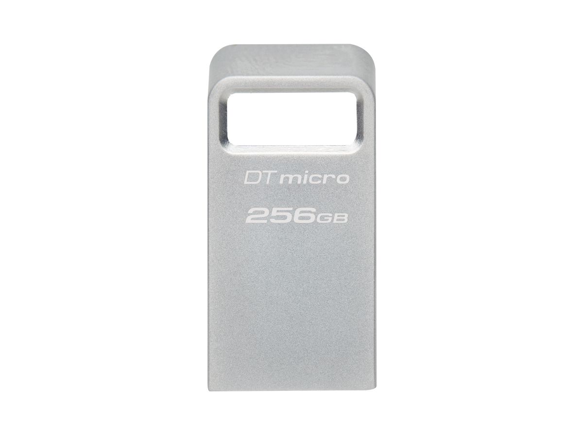 Kingston Technology DataTraveler 256GB Micro 200MB/s Metal USB 3.2 Gen 1