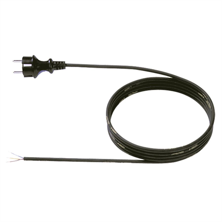 BACHMANN Neopren-Zuleitung 3G1.50 3m, H07RN-F 3G1.50 schwarz 32/AEH