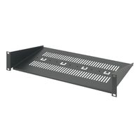SCHROFF 19"-Geräteträger, 2 HE - 19"GERAETETRAEGER 2HE RAL7021