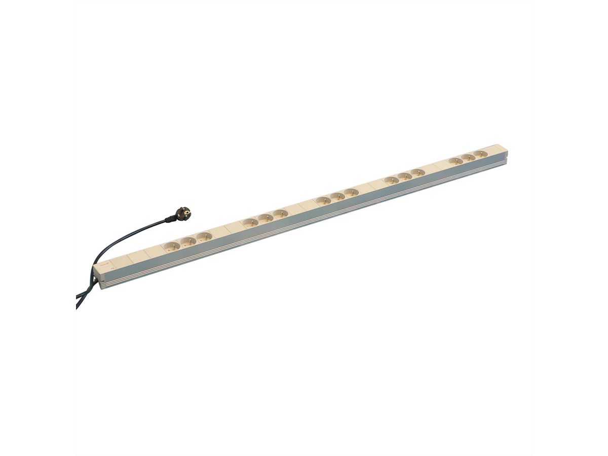 SCHROFF UTE-Steckdosenleiste - STECKDL.UTE 15DO. 1202,0LG
