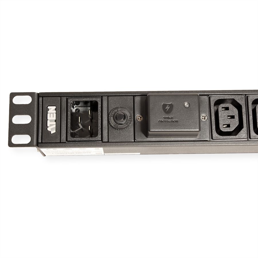 ATEN PE0210SG 1U 16A Basic PDU 10 Port