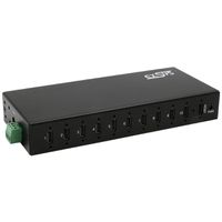 EXSYS EX-12270HMS 10-Port USB 3.2 Gen 2 Metall HUB, mit 10x C-Anschlüsse