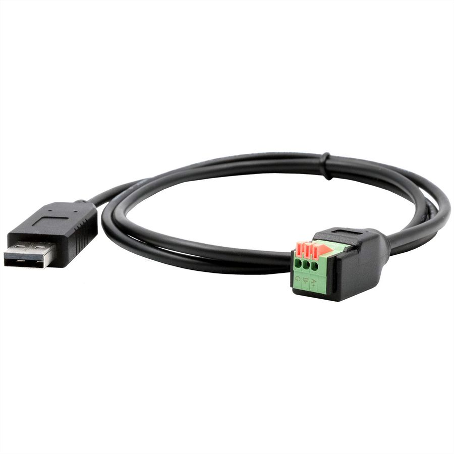 EXSYS EX-13009 USB zu 1x Seriell RS-458 Kabel mit Terminal Block mit Drucktaster
