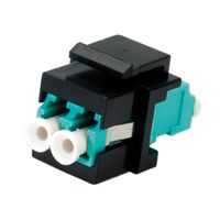 ROLINE Keystone LWL-Adapter LC/LC Duplex, Multimode, OM3