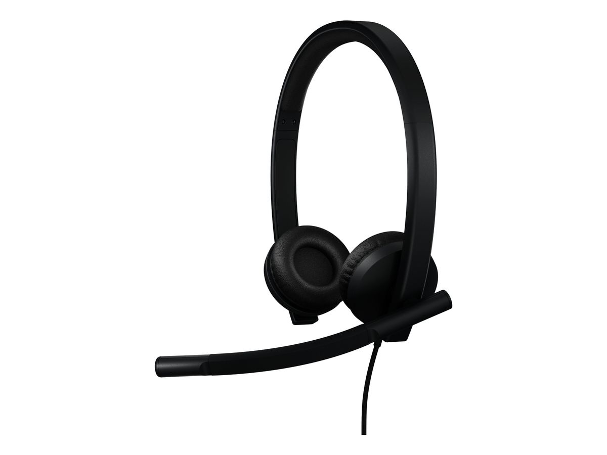 Logitech H570e Kopfhörer Kabelgebunden Kopfband Büro/Callcenter USB Typ-C Schwarz