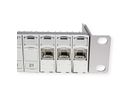 METZ CONNECT 19"-Panel 1HE bestückt mit 24 E-DAT Modulen Kat.6A (Class EA)