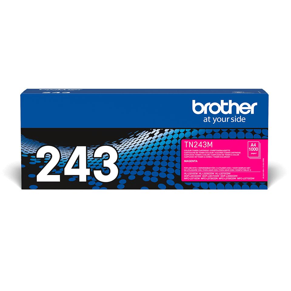 Brother TN-243M Tonerkartusche 1 Stück(e) Original Magenta