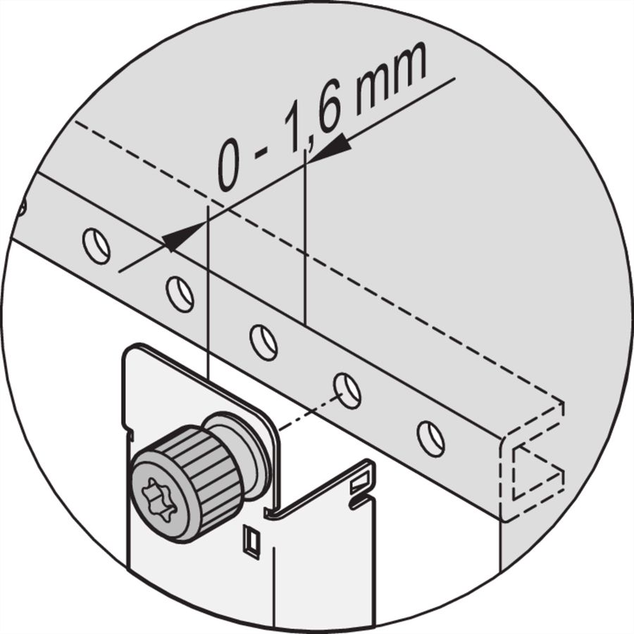 SCHROFF Modul mit Pull-Griff-Mechanik, Ruggedized - AMC MODUL C D RUG