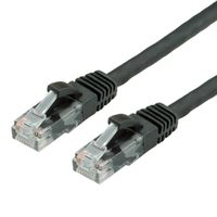 VALUE Patchkabel Cat.6A (Class EA) UTP, schwarz, 5 m