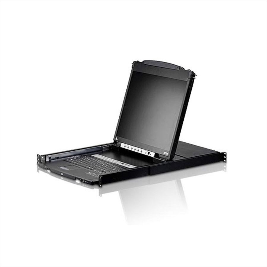 ATEN CL5808N LCD KVM Switch, USB-PS/2, VGA, 8 Port, ES-Layout