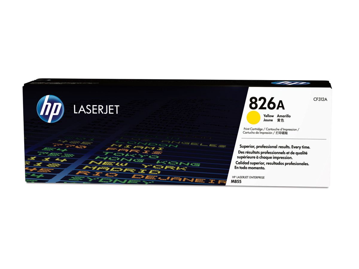 HP 826A Gelb Original LaserJet Tonerkartusche